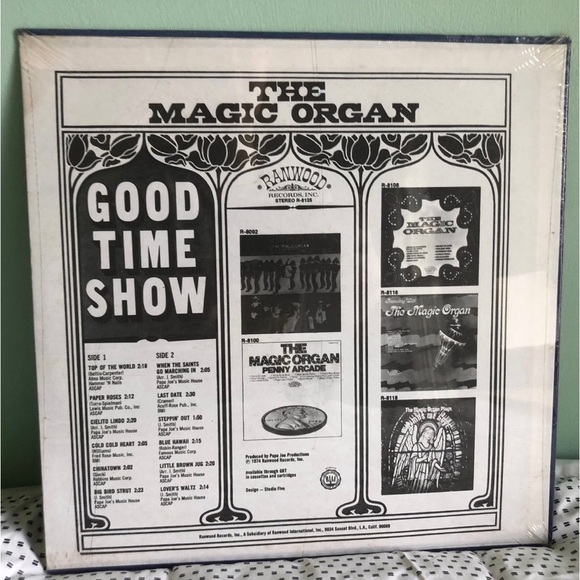 Vinyl Records - 1974 Sealed The Magic Organ Good Time Show - Ranwood Records - Picture 2 of 3